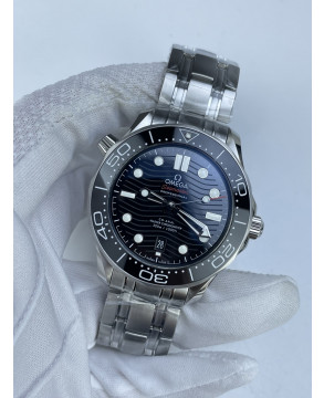 (준비완료/특급배송)NO.2706/VS공장 오메가 씨마스터 다이버 300 스틸 블랙다이얼V4 VS8800 (최신무브업버전)