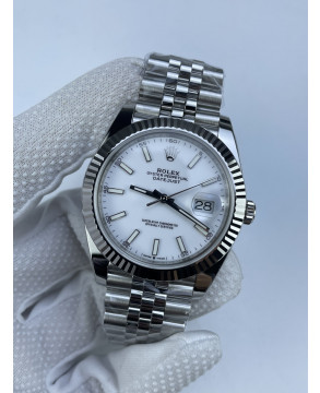(준비완료/특급배송)NO.3080/롤렉스 데이저스트 41 화이트 바인덱스 126334 QP공장