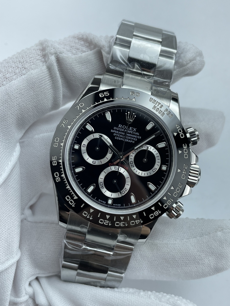 (준비완료/특급배송)NO.3546/초특급 갓성비 데이토나 스틸 세라믹베젤 블랙